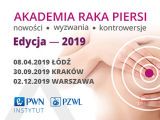 Akademia Raka Piersi edycja 2019 - baner konferencji