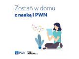 baner akcji Grupy PWN - Zostań w domu z nauką
