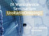 IV Warszawskie Seminarium UroRadioOnkologii - banner