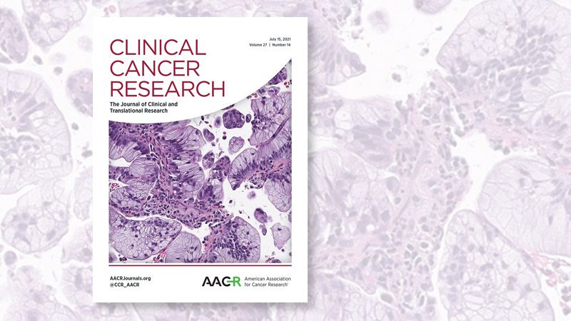 Okładka Clinical Cancer Research Journal