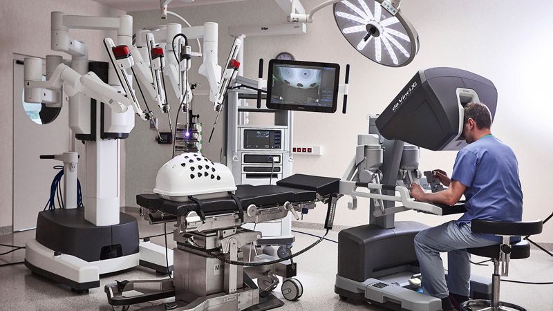 Robot chirurgiczny da Vinci, Szpital na Klinach w Krakowie