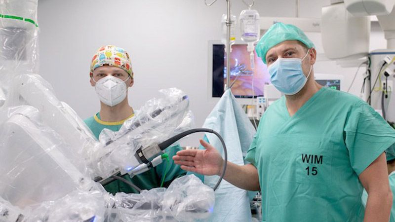 operacje prostaty z wykorzystaniem robota da Vinci w Wojskowym Instytucie Medycznym